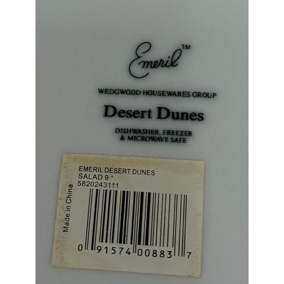 Emeril by Wedgwood Desert Dunes Salad Plate. KT1400 - Picture 4 of 4